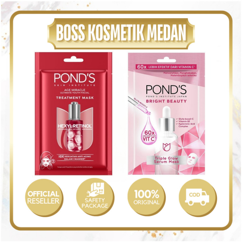 Ponds Sheet Mask Masker Wajah