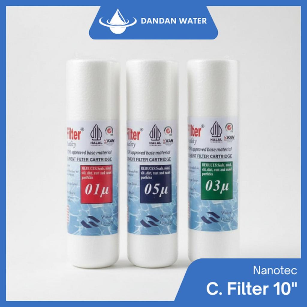 CARTRIDGE FILTER SEDIMEN NANOTEC 10"