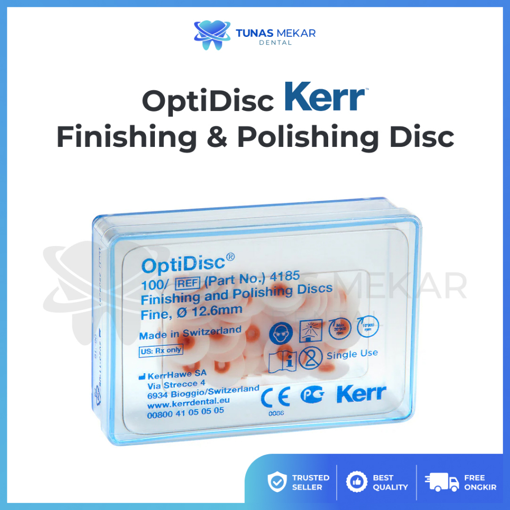 Dental Optidisc Kerr Refill Oiginal Polishing Finishing Gigi Ecer