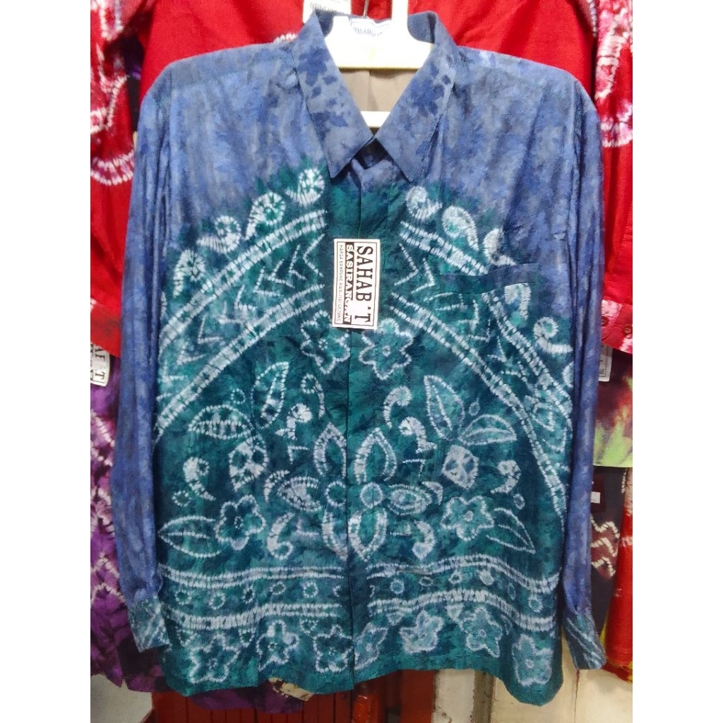 kemeja pria sasirangan