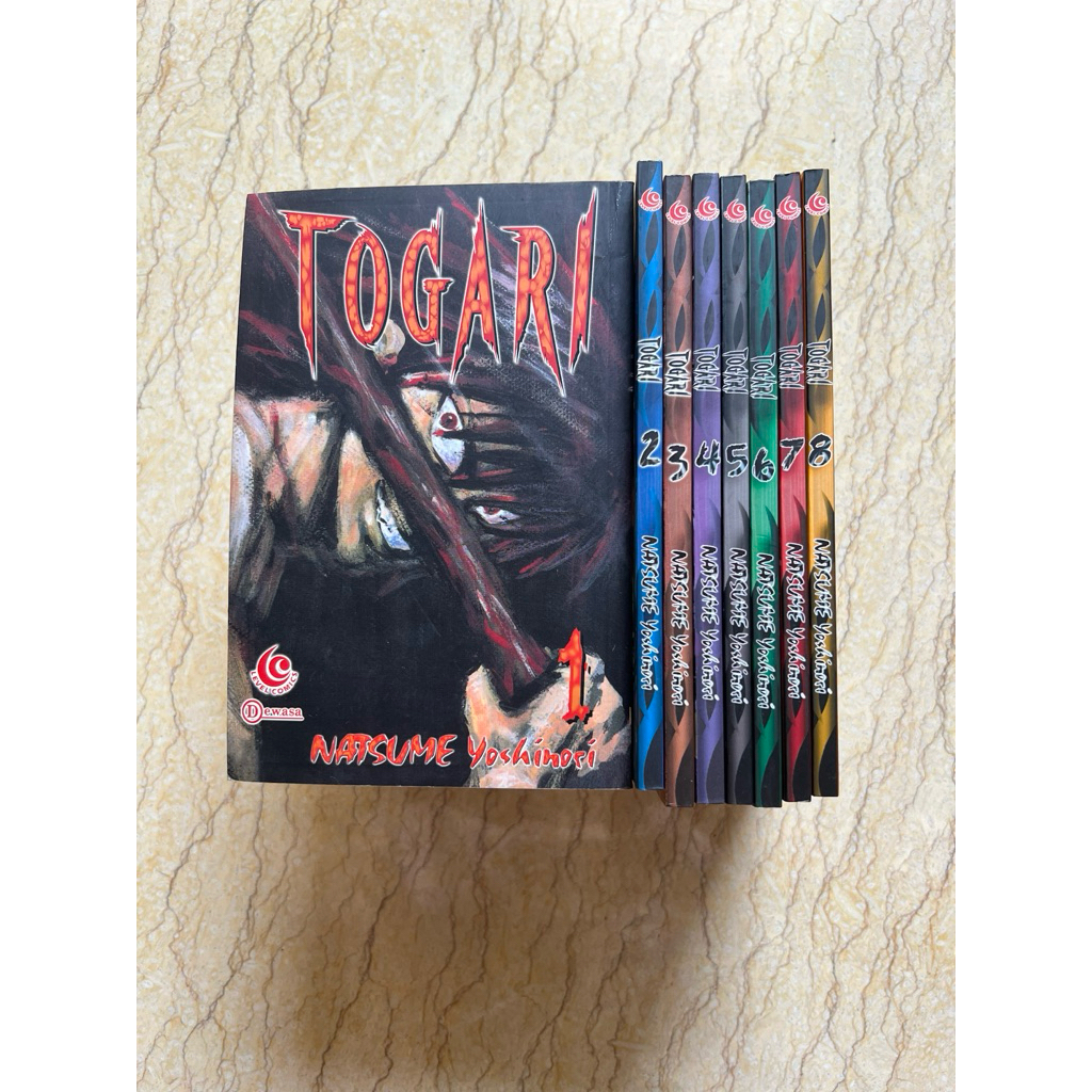 komik Togari - Natsume Yoshinori (bekas, kolpri)