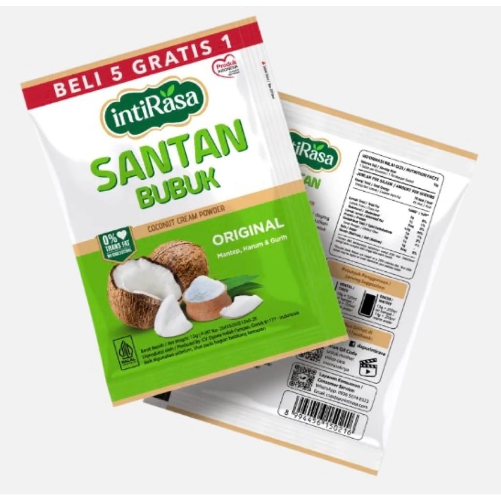 coconut milk powder buy 5 get 1 / santan bubuk beli 5 gratis 1 / santan harga 2000 an / serba dua ri