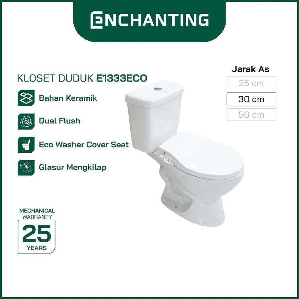 Toilet | Kloset Duduk Europe Enchanting E1333Eco - Bidet Toilet Seat