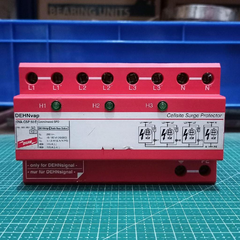 Surge Arrester DEHNvap DVA CSP 50 E 255 V Arester Protector DEHN DVA-CSP-50E