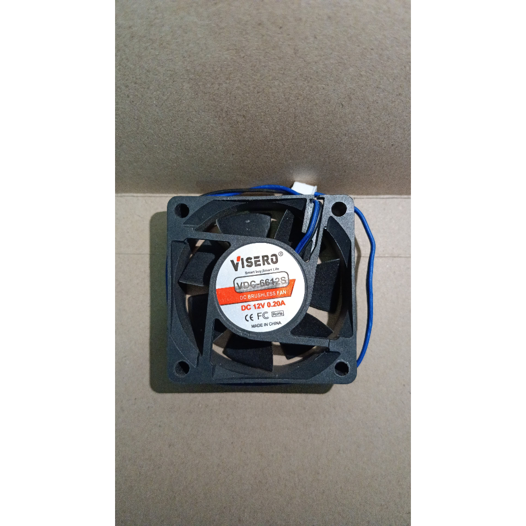 6892 fan kipas visero 6cm 6x6 6 cm vdc-6612s 12v 12volt 12 volt
