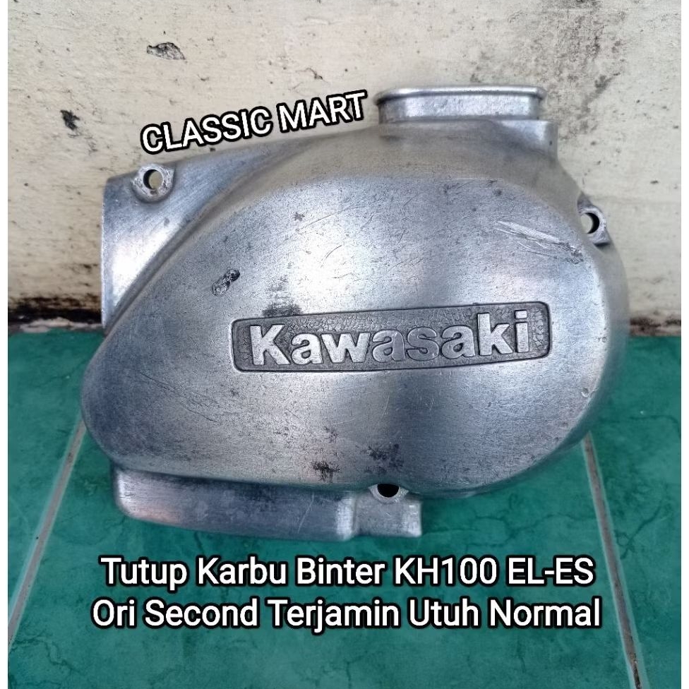 COVER TUTUP KARBURATOR POMPA OLI KAWASAKI BINTER KH KH100 ELX ESX ORI