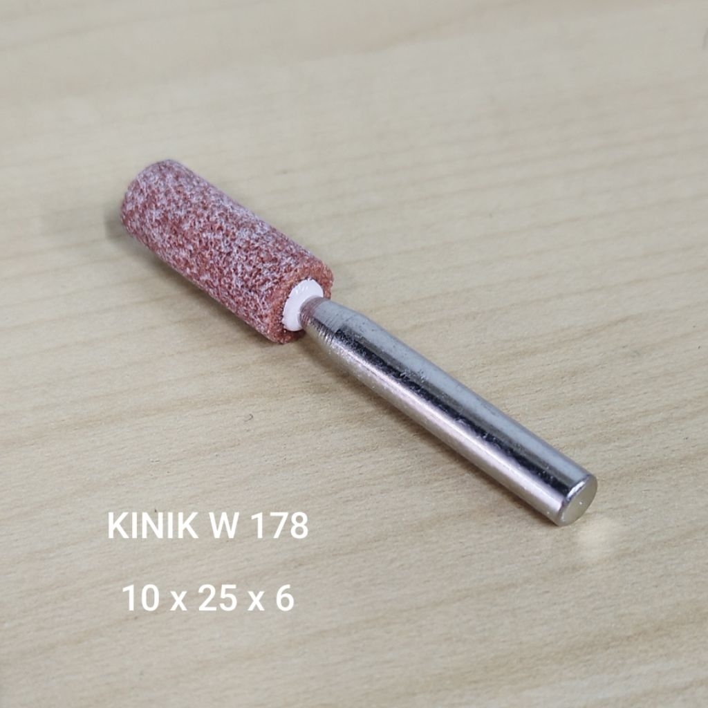 BATU GERENDA BOTOL MODEL TABUNG W 178 KINIK MOUNTED STONE