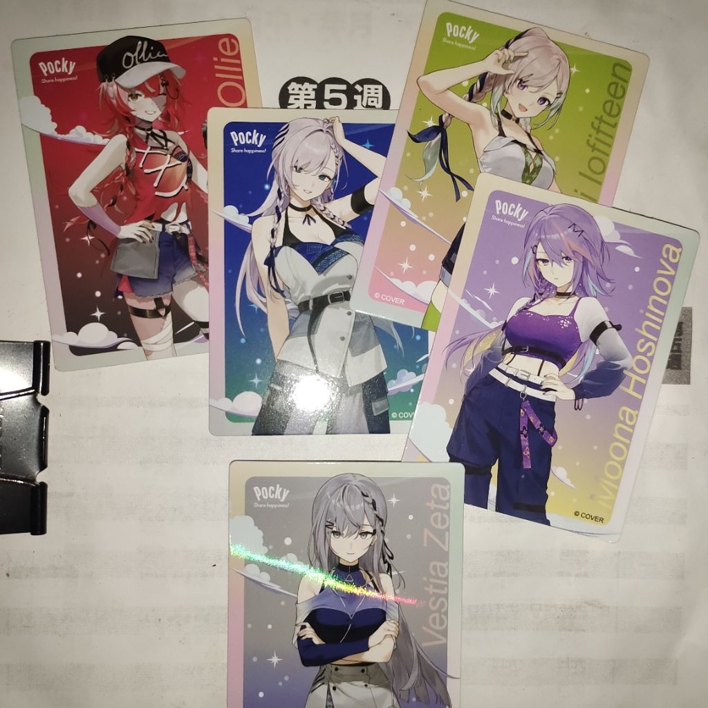 hololive x pocky photocard