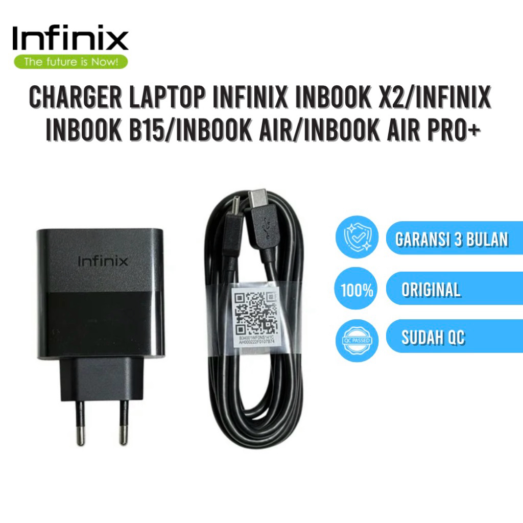 CHARGER ADAPTER LAPTOP INFINIX X2/INBOOK B15/INBOOK AIR/INBOOK AIR PRO PLUS ORIGINAL