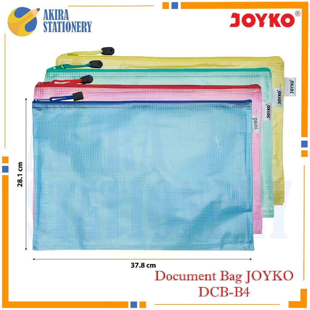 Document Bag JOYKO DCB 33 B4 / Tas Dokumen Jaring Seleting DCB-33 Besar B 4 ( PCS )