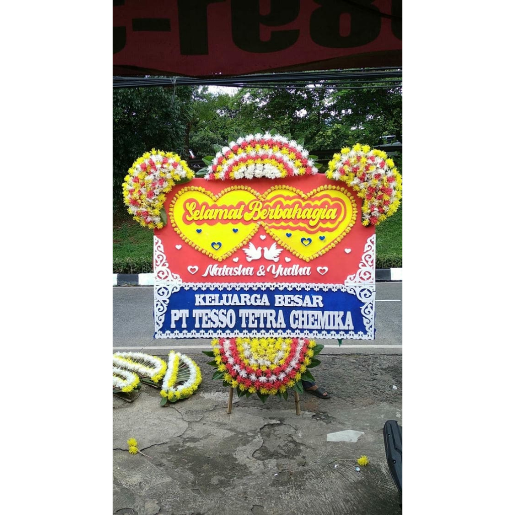 Karangan Bunga Wedding - Exclusive