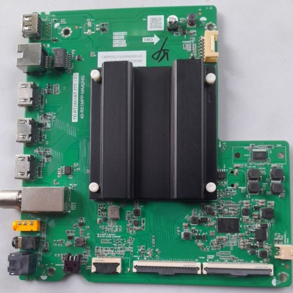 MB TV TCL55V6B MAINBOARD TV TCL55P655 PSU TV TCL55V6B