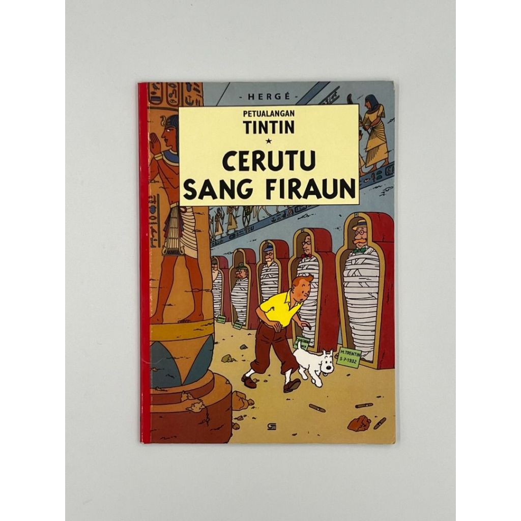Petualangan Tintin: Cerutu Sang Firaun Second Book Murah