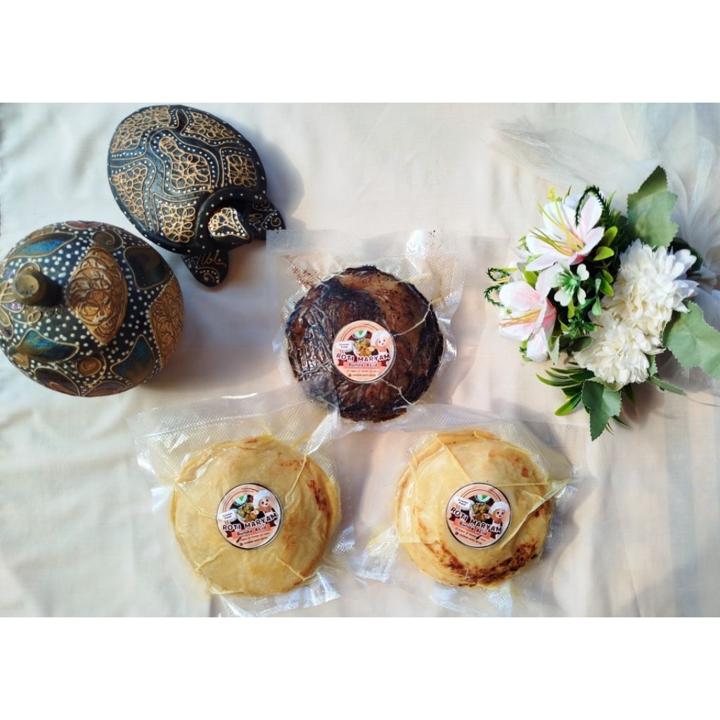 Roti Maryam (Frozen) Bunda Alid - Homemade – Empuk, Isi Melimpah, Tahan Lama di Freezer | Rasa KEJU