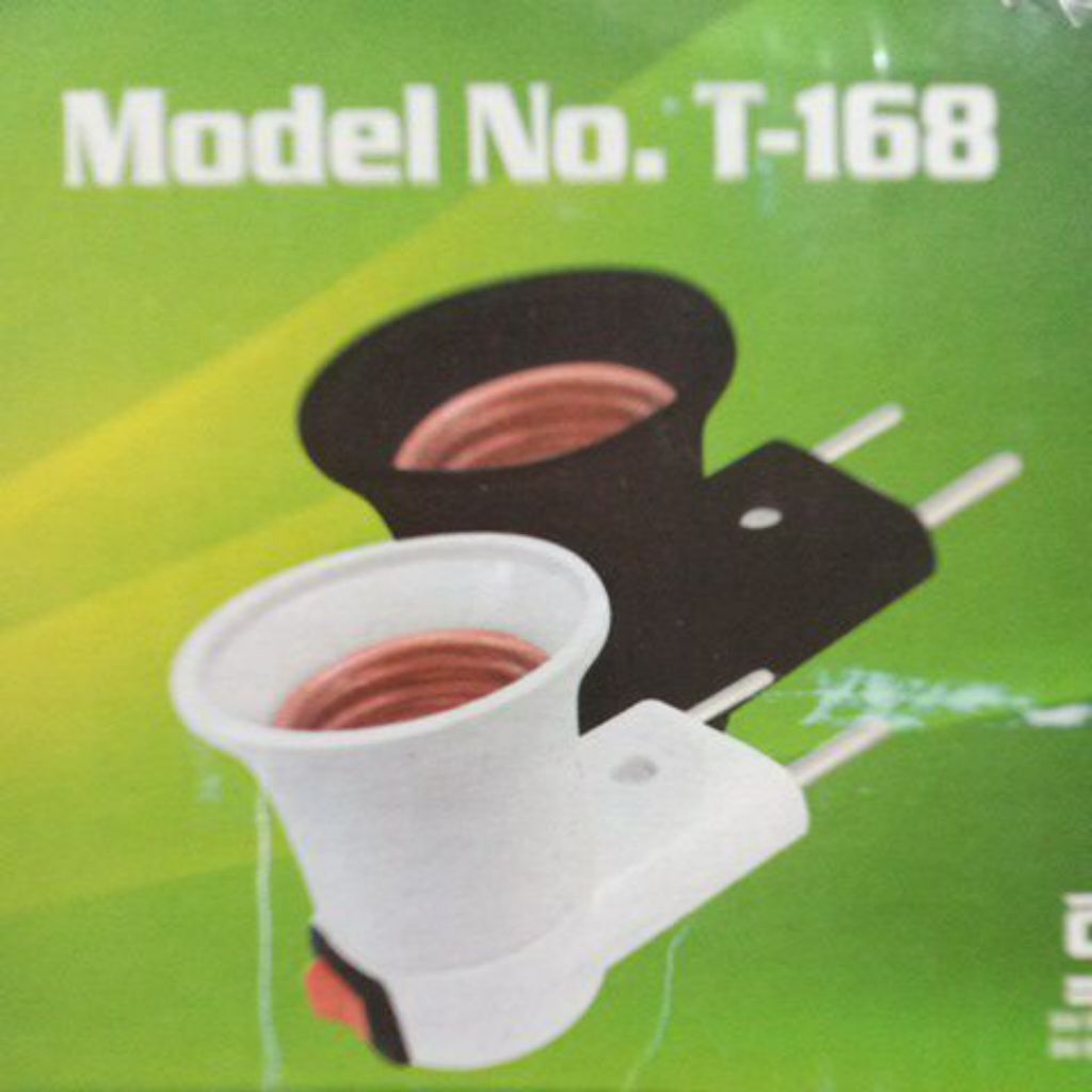 FITTING COLOK + SAKLAR T-168 TOFUDA