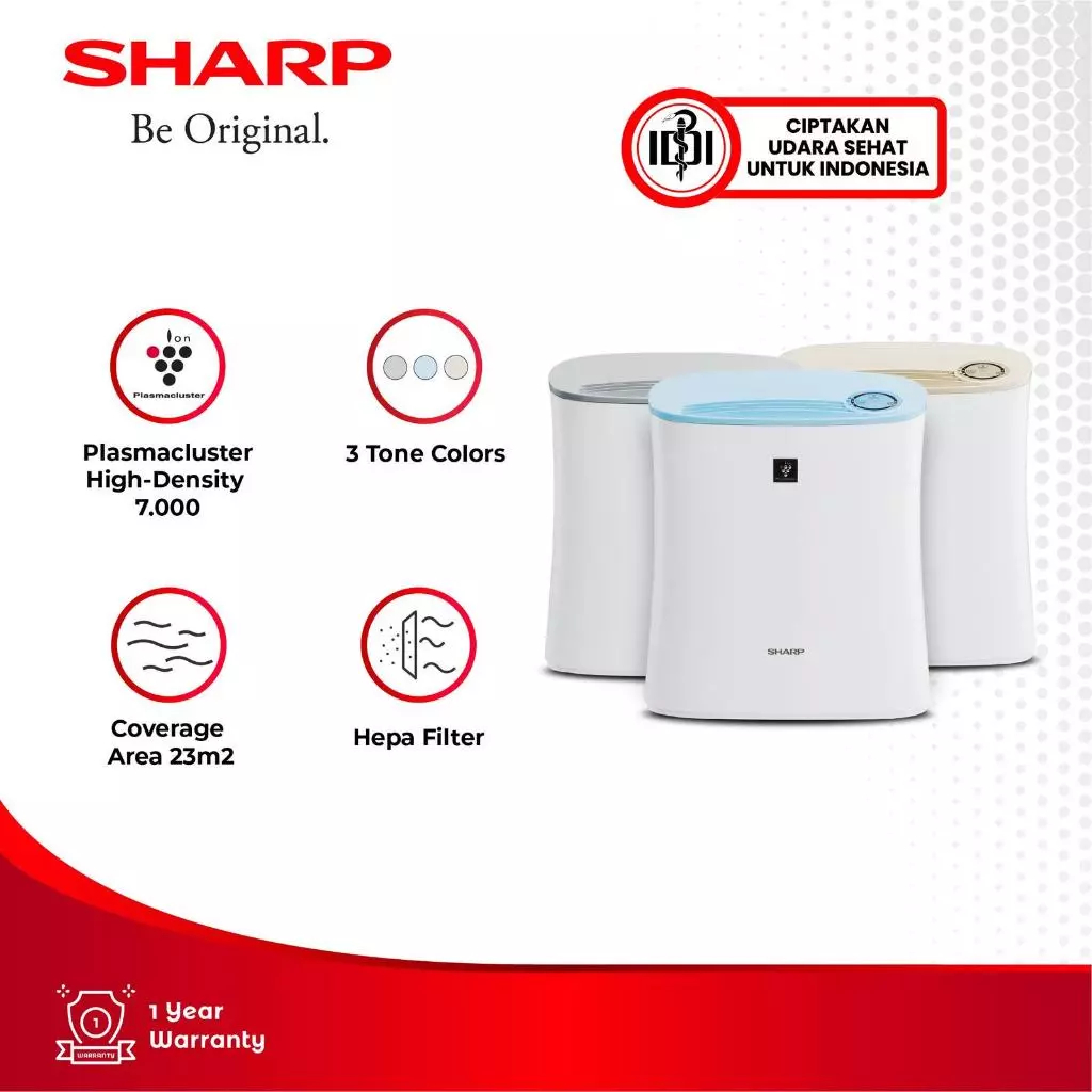 Air Purifier Sharp FP-F30Y A C H Plasmacluster pemurni ruangan FPF30Y BATAM