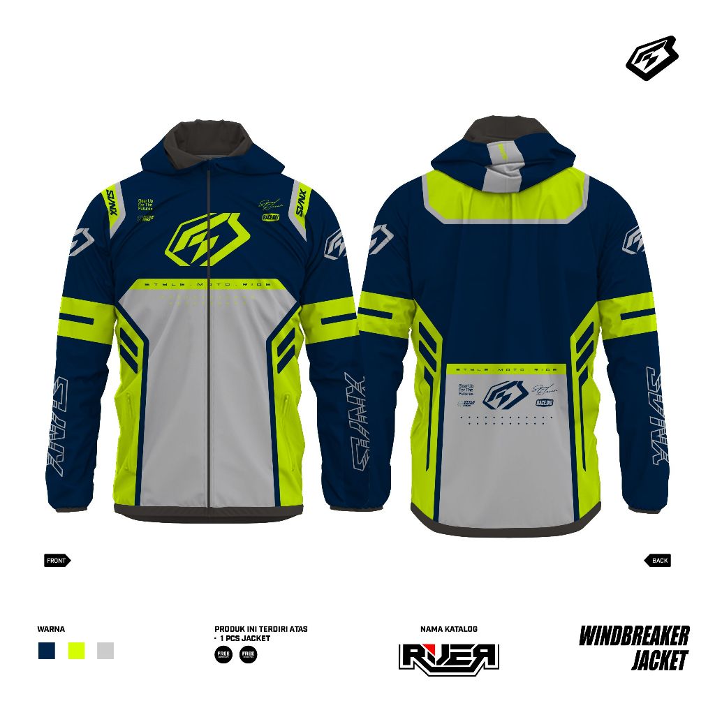 JAKET WATERPROOF SVNX RIVER SERIES LIMITED