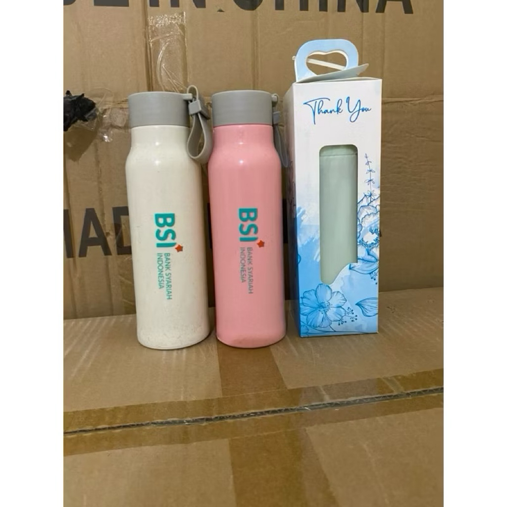 Tumbler Kaca Gandum Custom 2 Sisi