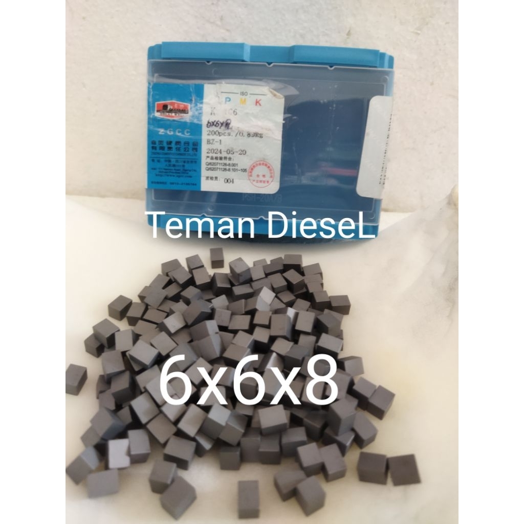 Mata Widia 6x6x8 Mata Widia Petak 6x6x8 YG6 Great Wall Original Cemented Carbide