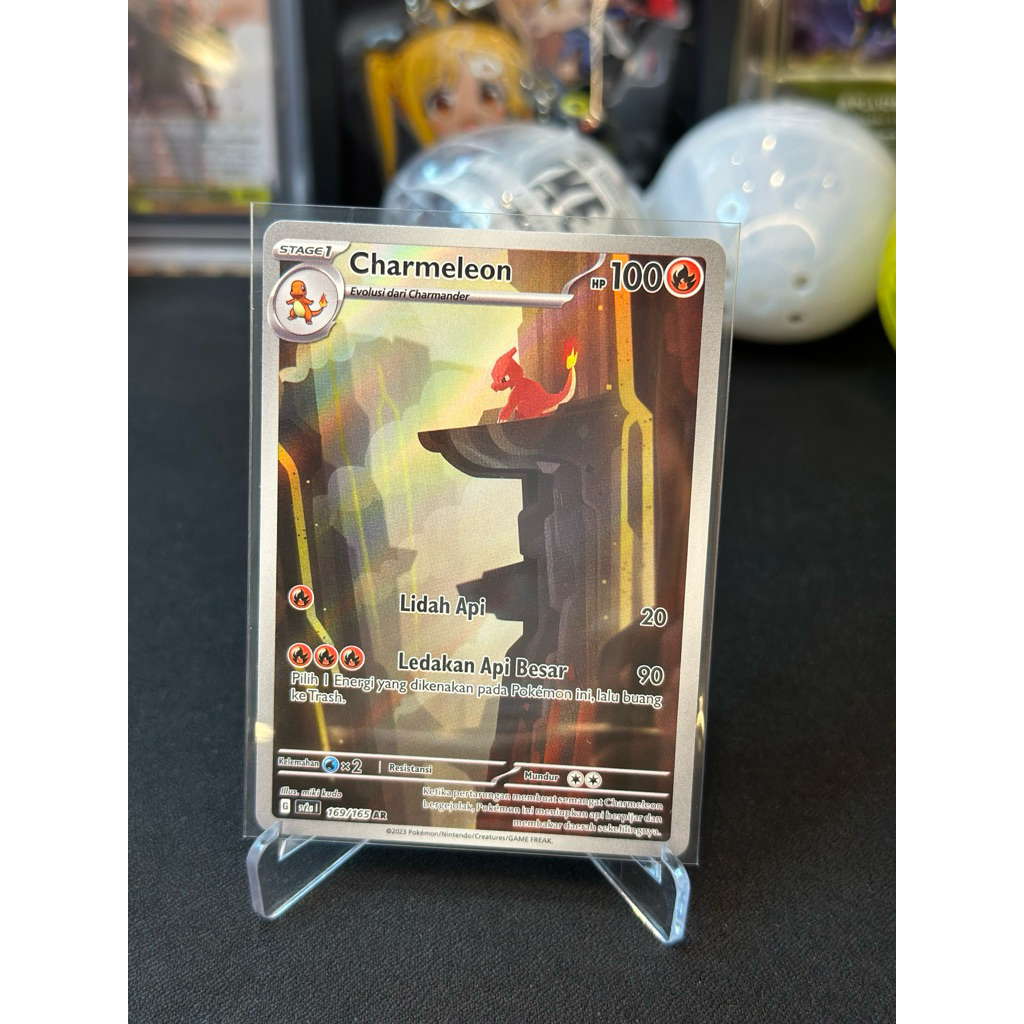 Pokemon Charmeleon 169/165 AR 151 Indonesian