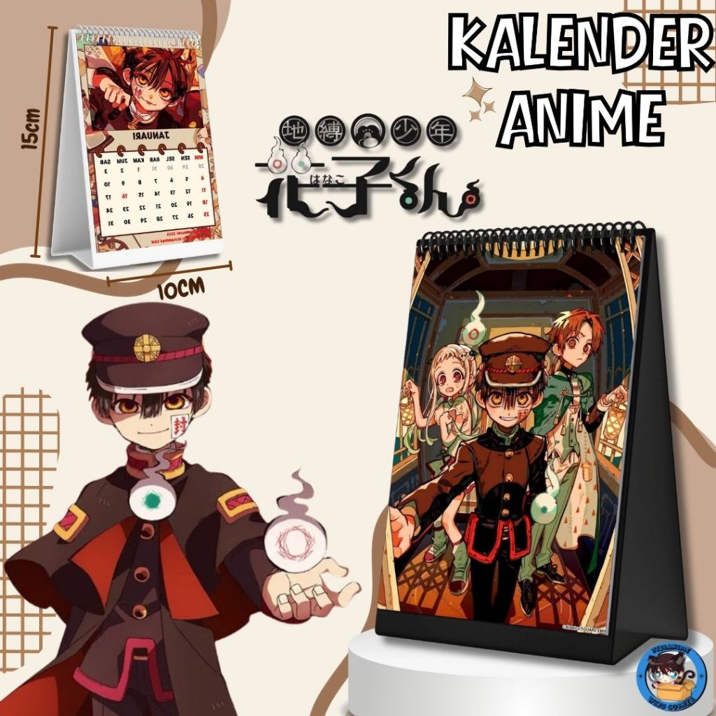 CALENDAR ANIME 2026 / KALENDER HANAKO 2026/ KALENDER EMJA ANIME HANAKO 2026