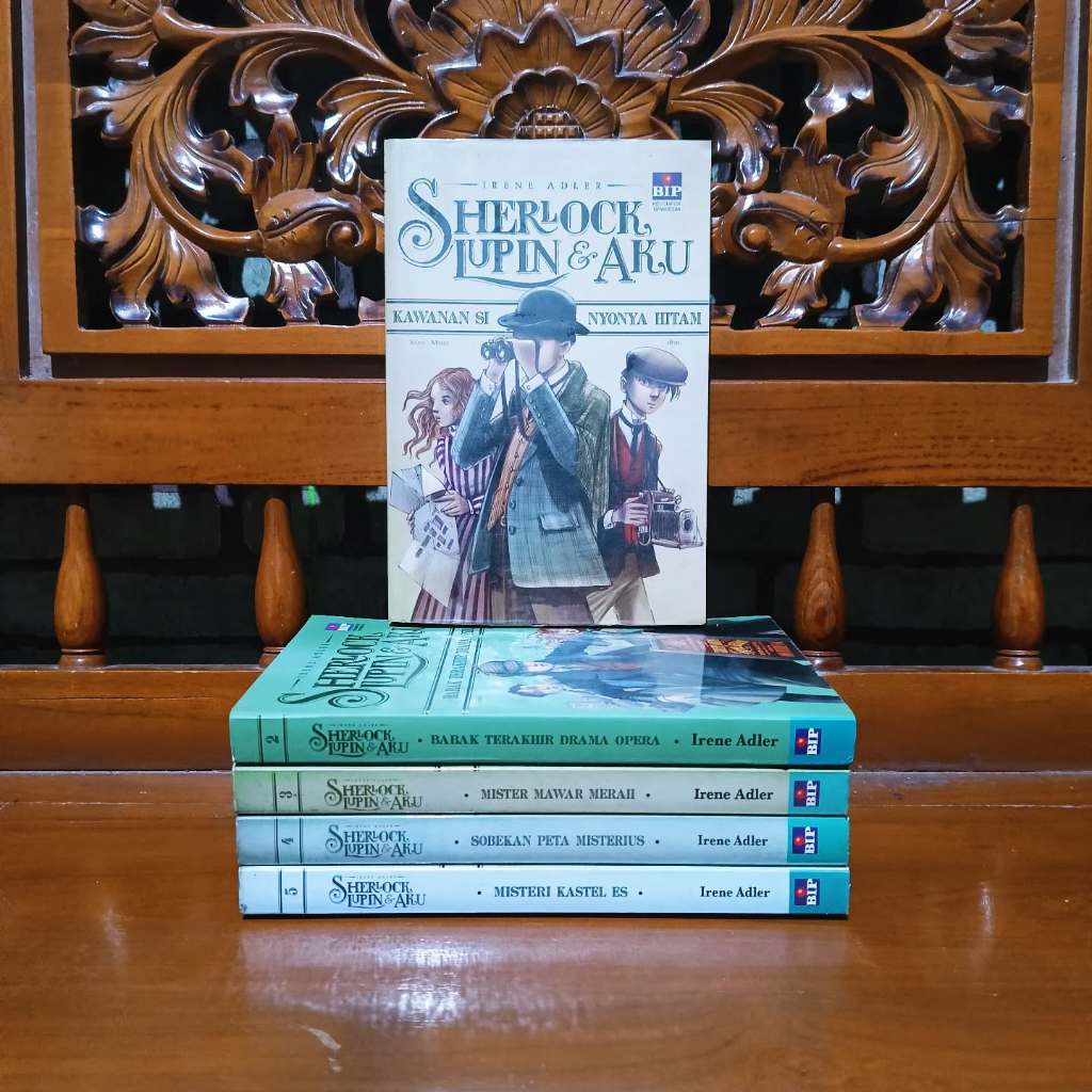 Buku Novel Sherlock, Lupin dan Aku 1-5