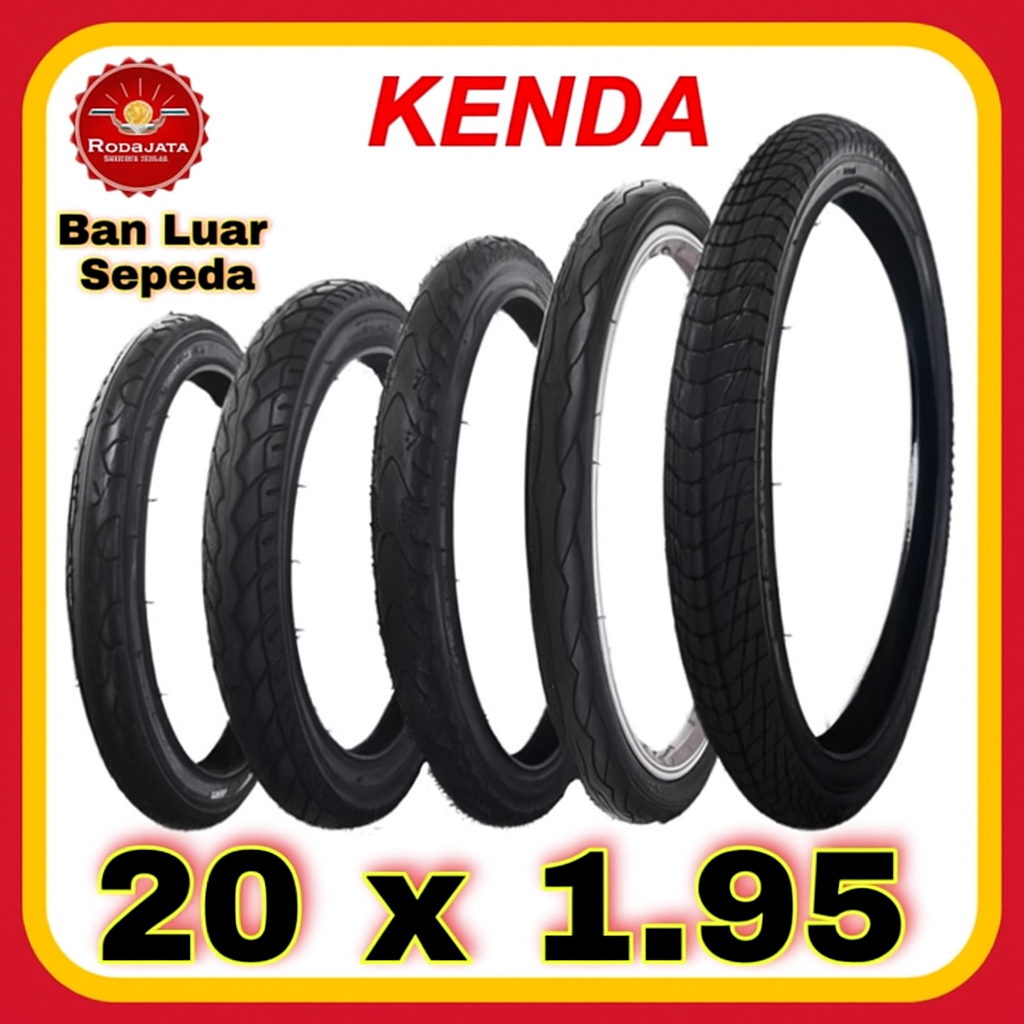 KENDA 20 x 1.95  Ban Luar Sepeda