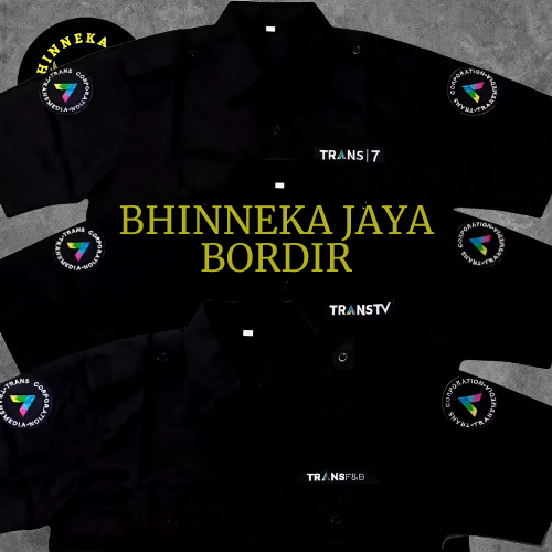 KEMEJA TRANSTV | KEMEJA TRANS7 | KEMAJA TRANS F&B | KEMEJA TRANS PROPERTY BORDIR NAMA