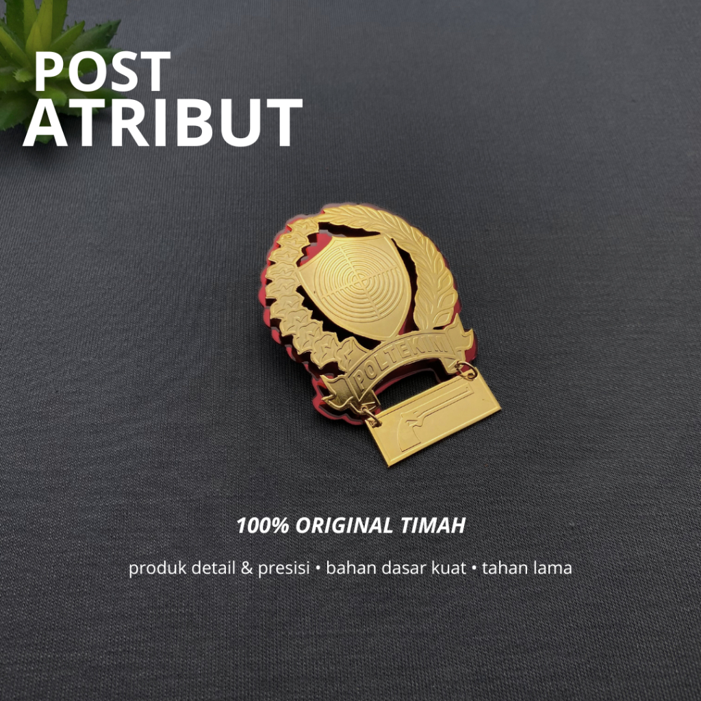 PIN MENEMBAK POLTEKIM/ PIN MENEMBAK/ ATRIBUT POLTEKIM/ PIN MENEMBAK TARUNA / TARUNA POLTEKIM / IMIGR