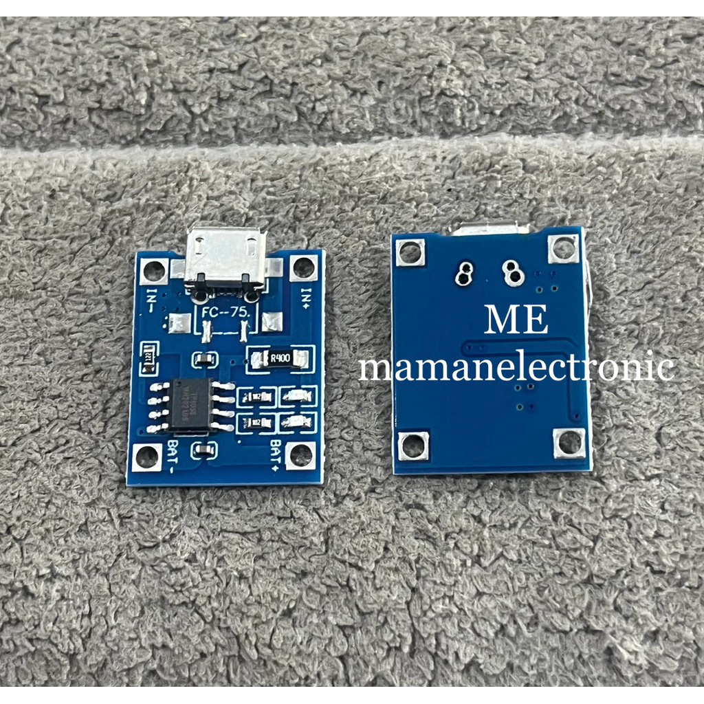 TP4056 Kit Micro Usb Module Charger Lithium Battery Baterai 18650