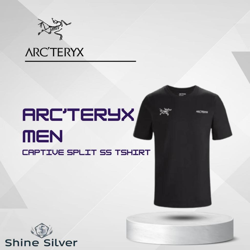 Arcteryx Mens Captive Split SS T-Shirt Original Baju Outdoor Baselayer