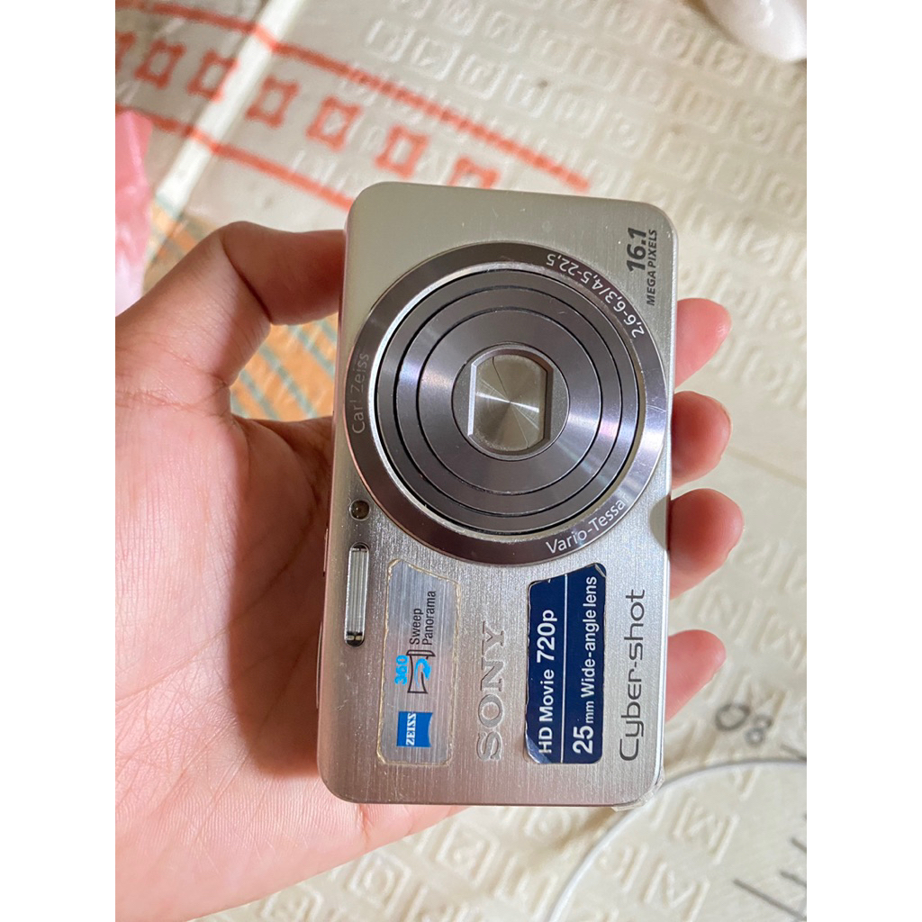 sony cybershot w-630 16.1 mp berfungsi aman
