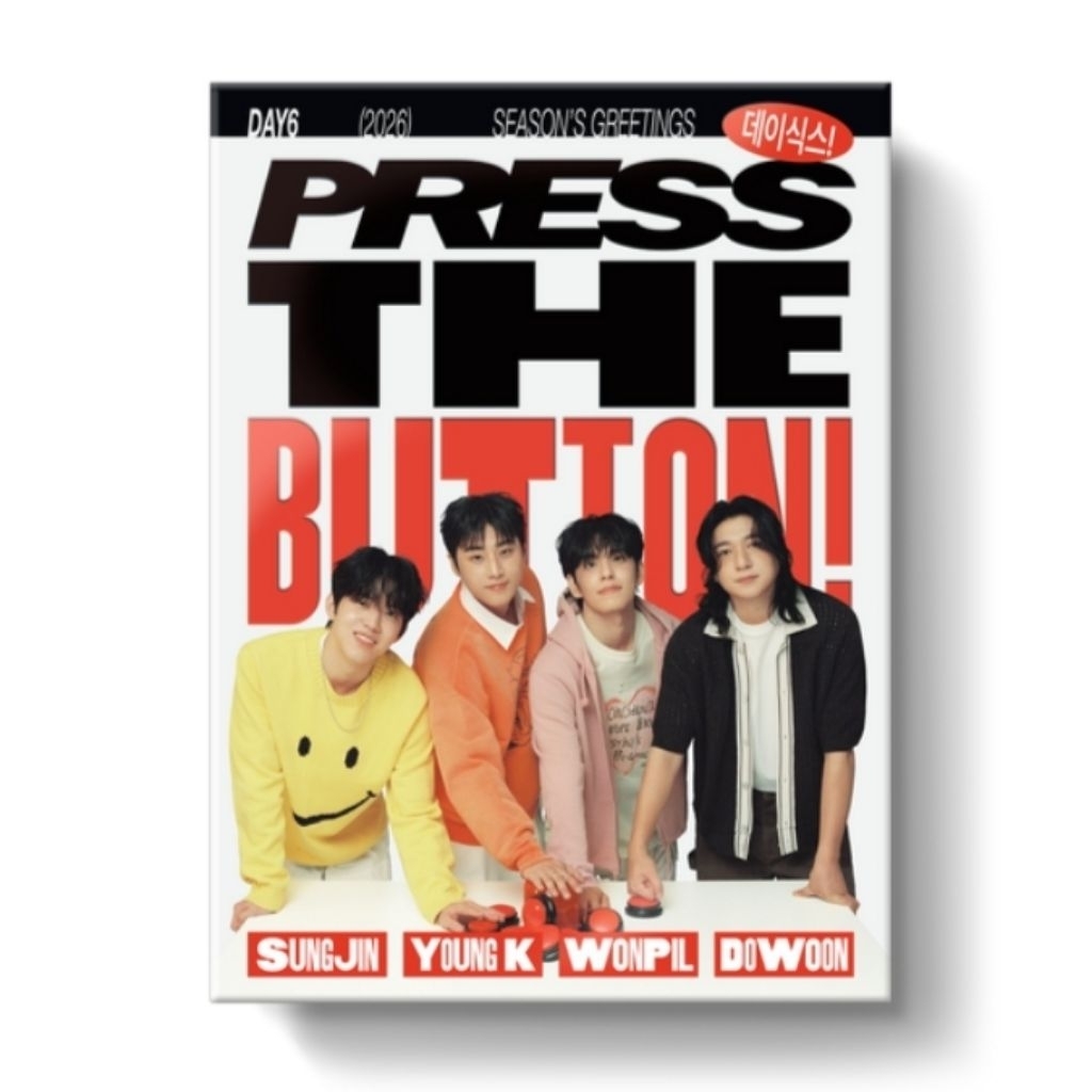 +POB WEB] DAY6 - Season's Greetings 2026 | Press The Button | SG26 Soundwave ktown Aladdin yes24 App