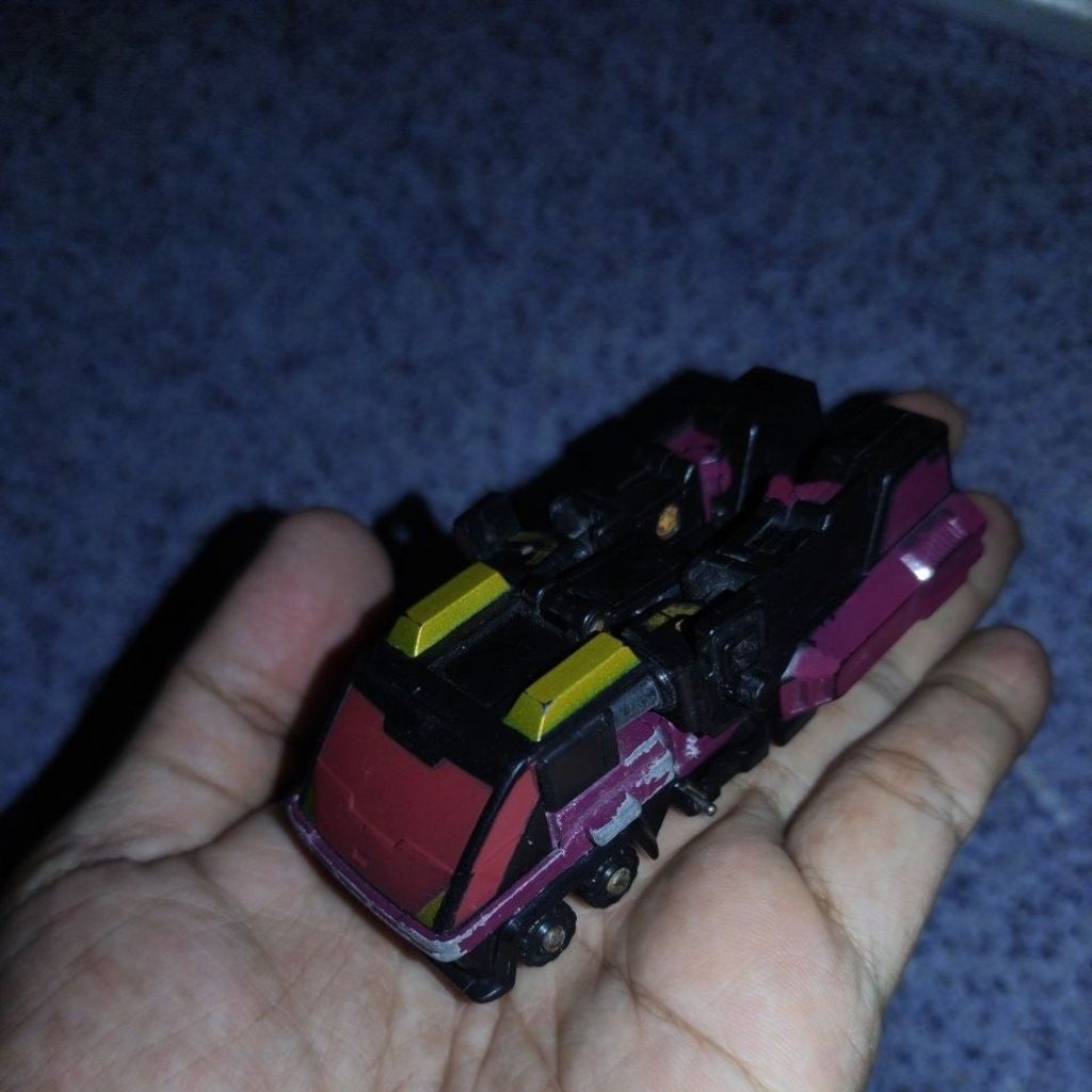 Figure Bandai Transformers Machine Robo Rescue MRR 09 BL Hyper Fire Robo vintage