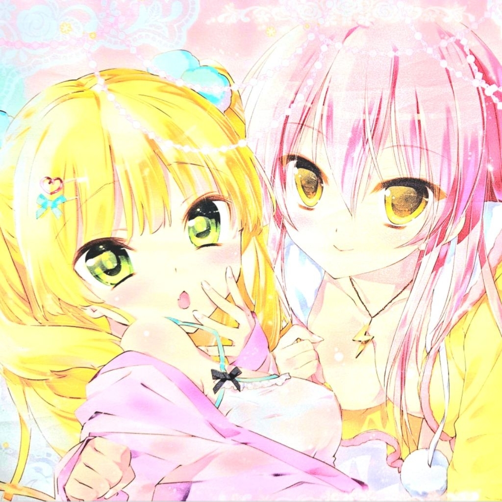 Idolmaster Cinderella Girls Mika & Rika Jougasaki Fanmade A3 Tapestry