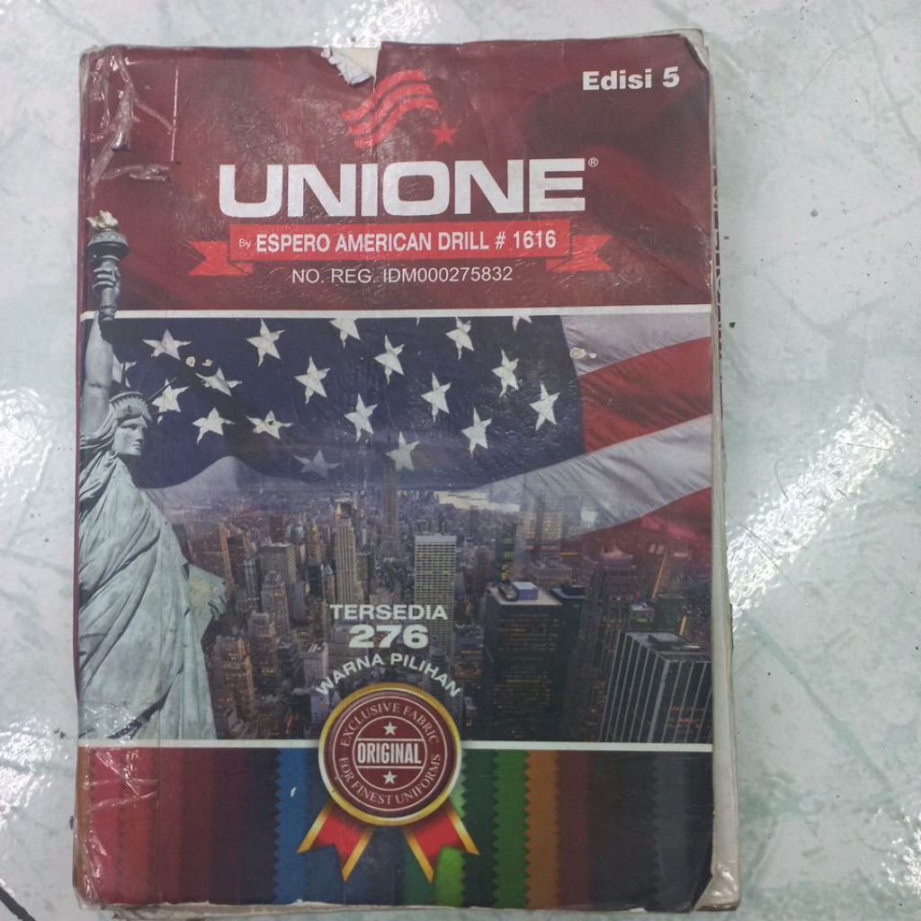 Kain american drill/unione seragam TIDAK JUAL BUKU KATALOG