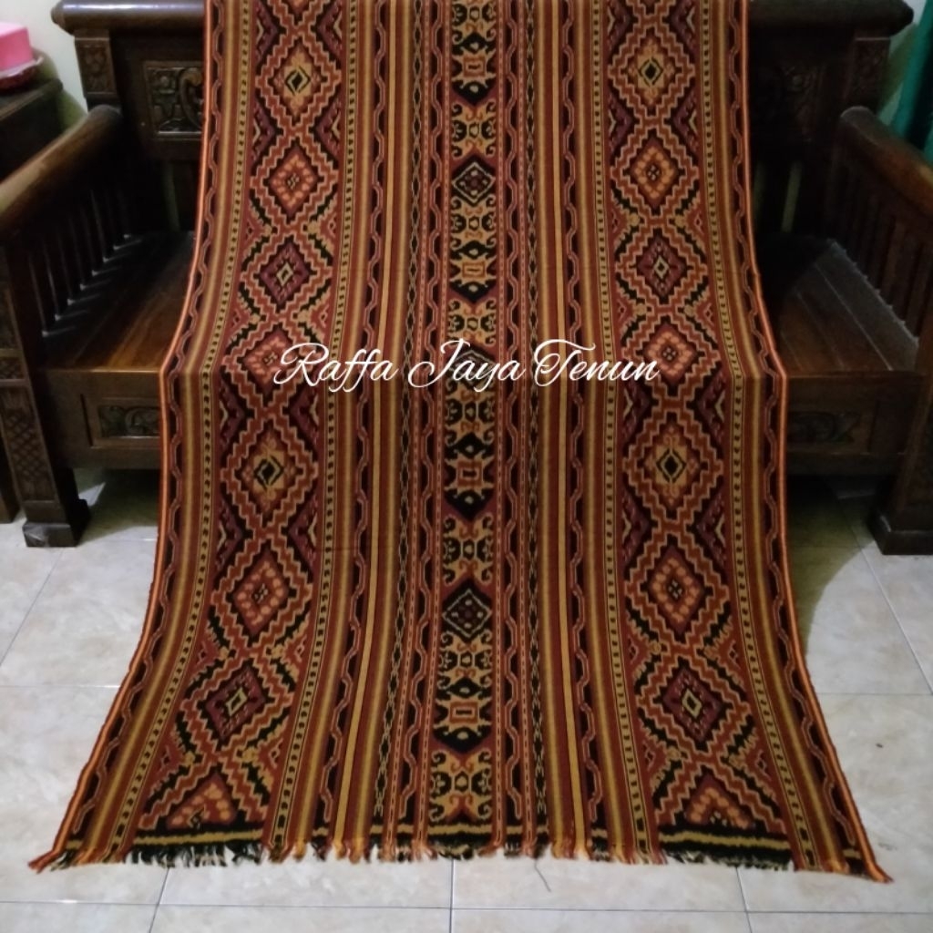 Kain Tenun Blanket Tenun Troso Halusan Bahan Baju Kualitas Terjamin Adem untuk Dress Outer Blouse Ca