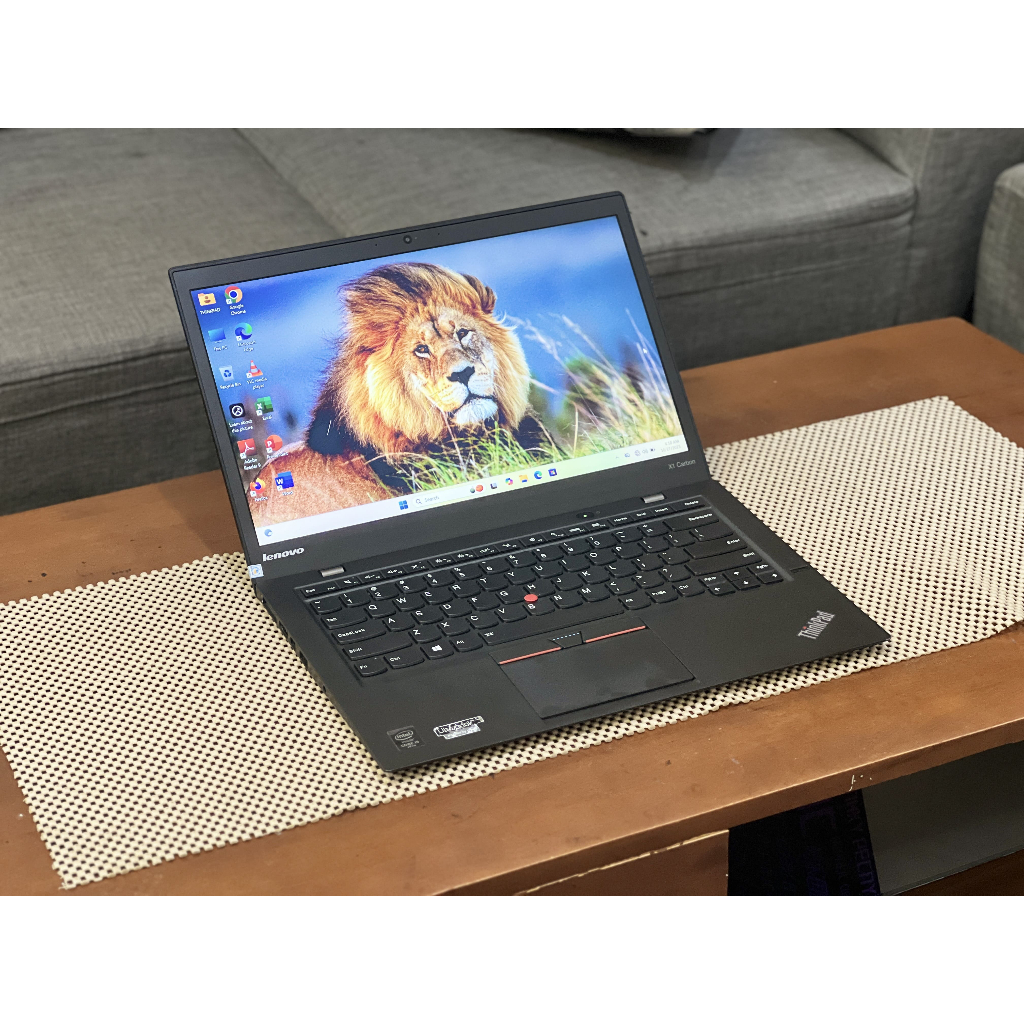 PROMO MURAH LENOVO THINKPAD X1 CARBON G3 CORE I5-5300U/RAM 8GB/SSD 128GB/BERGARANSI