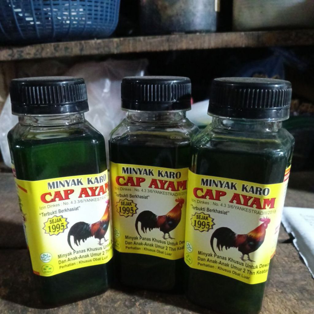 Minyak Karo Cap Ayam 300ml
