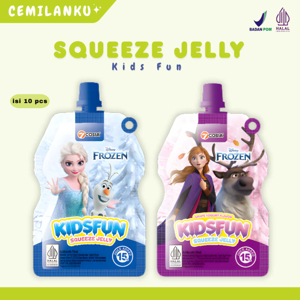 7COSIA Squeeze Jelly Enak Yogurt Jelly Milk
