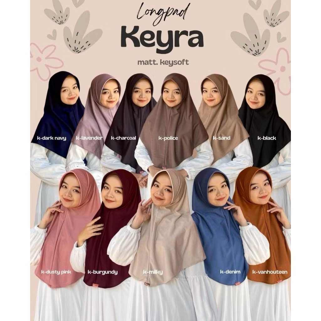 jilbab rafanie 354 ped antem bahan kaos