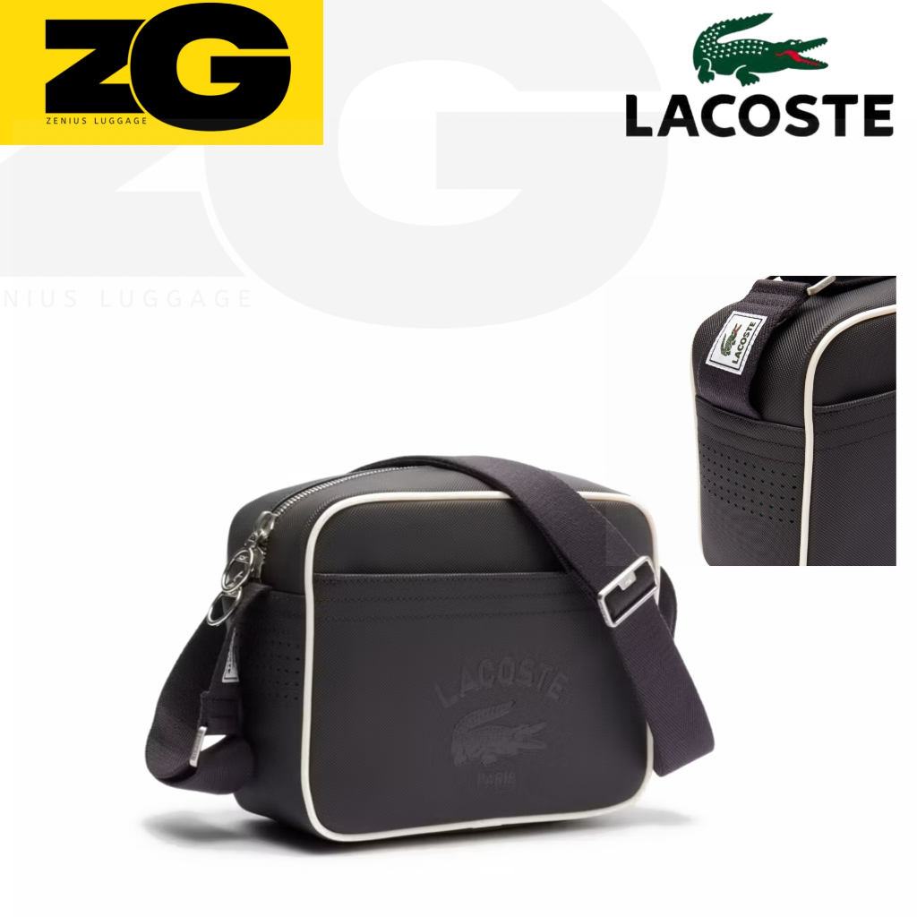Tas selempang LACOSTE classic original unisex reporter bag