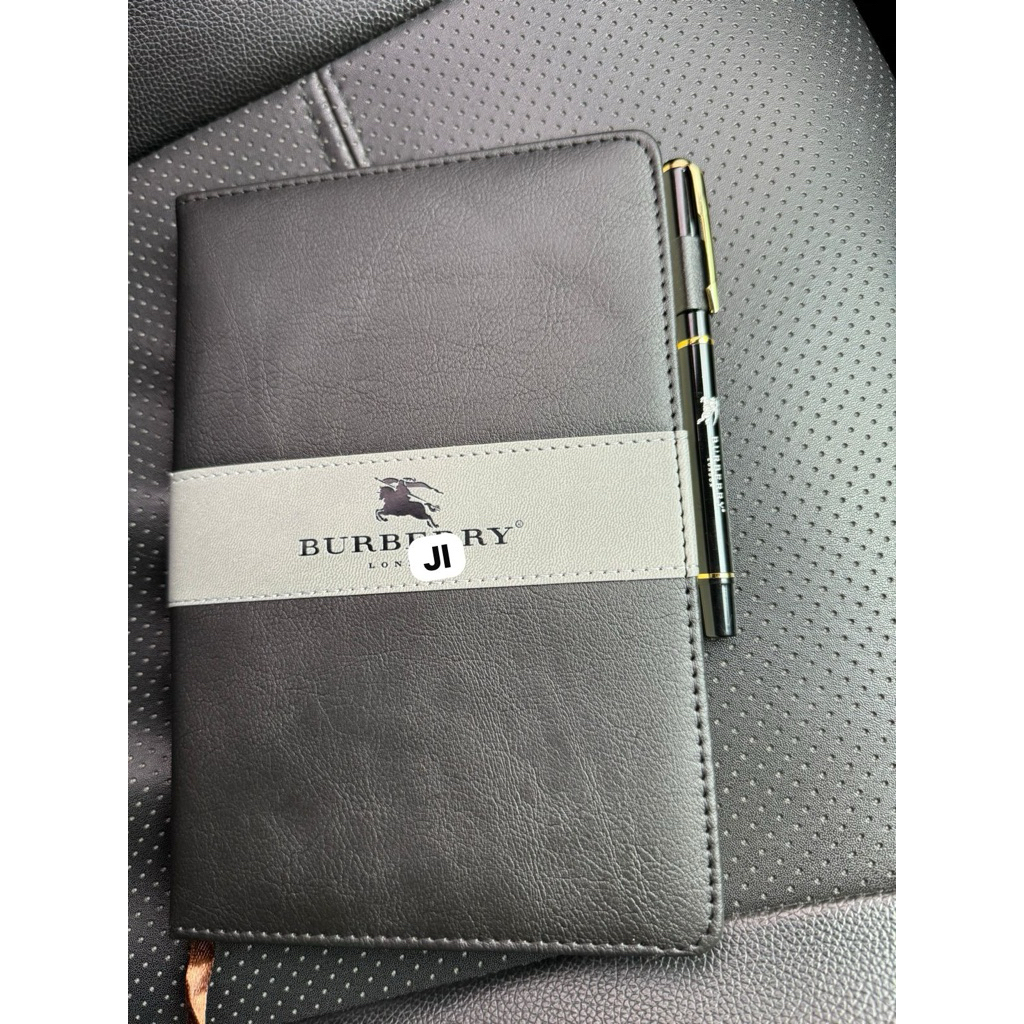 book + pen set branded