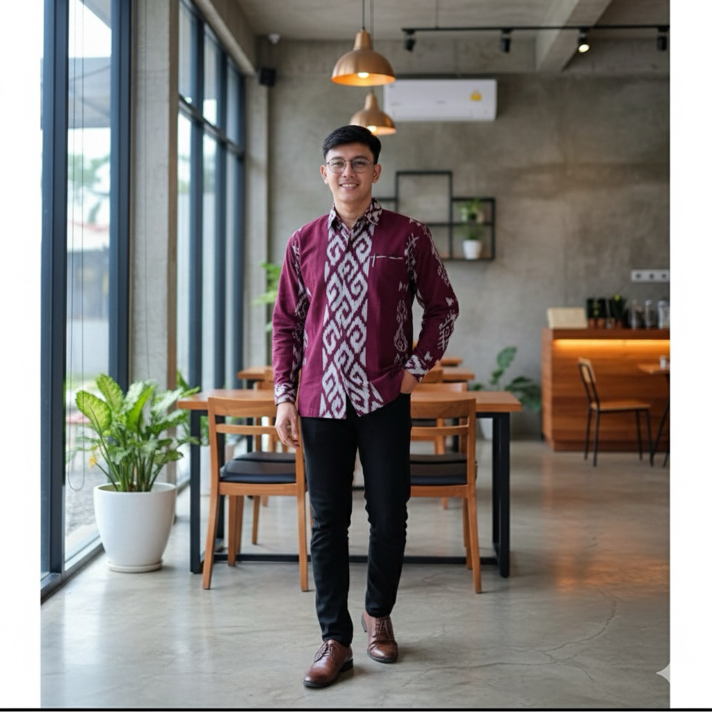 KEMEJA TENUN TROSO PRIA TERBARU ‼️BAJU tenun original tenun troso lapis furing good quality