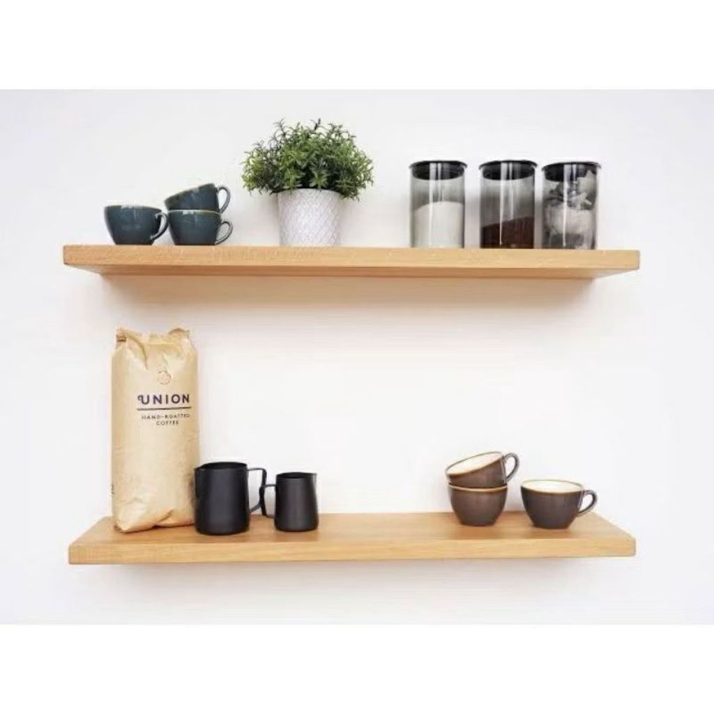 RAK DINDING KAYU / AMBALAN KAYU / HIASAN DINDING KAYU