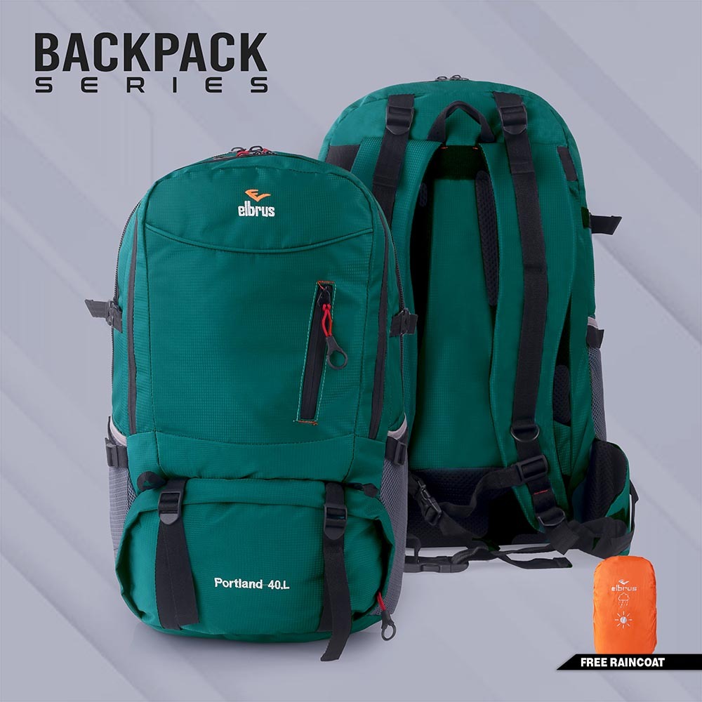 Tas Gunung Elbrus 40L Ripstop Tahan Air