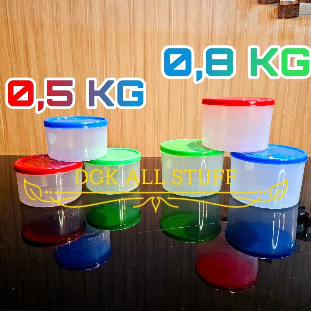 Toples Stoples Tempat Kue Kering Nastar Kue Lebaran Permen Candy Bumbu Dapur Masak Sambal Sambel Rem