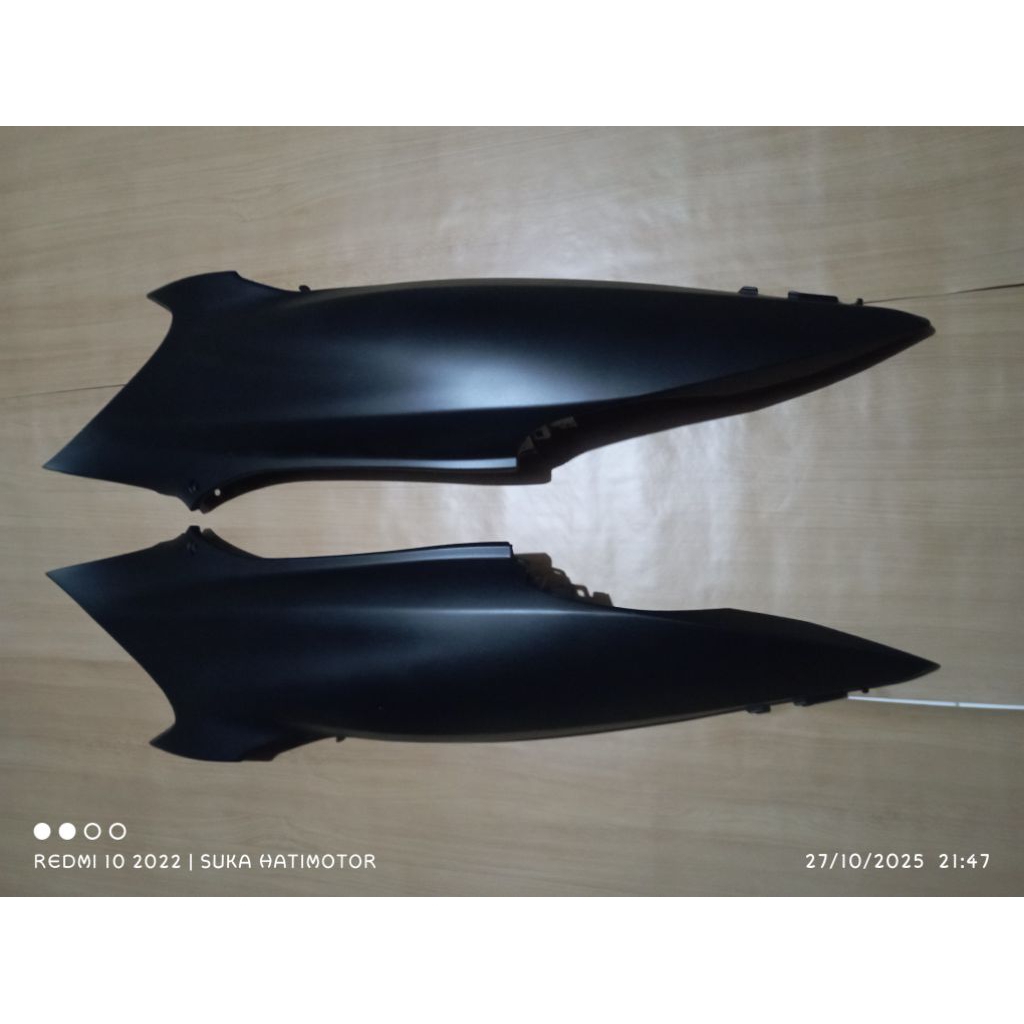 Cover body belakang Honda PCX 150  k97 2018 hitam dof Original.