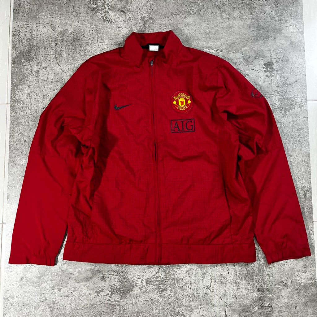 jaket coach Manchester united 2009/2010 merah used original