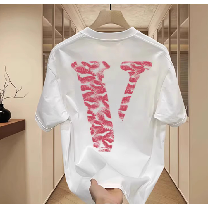 COD Kaos Oblong Katun Gaya Keren Musim Panas Model Oversize Street Fashion Hits di Instagram